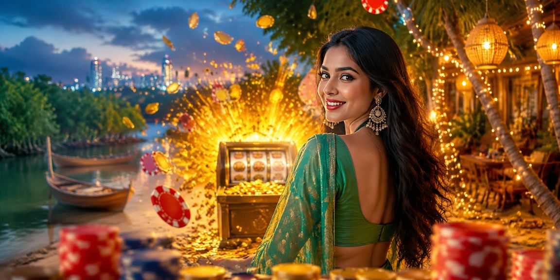 সুন্দরবন সমুদ্র সৈকতে স্লট গেম প্রোমোশন উপভোগ
